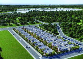 Temelli Bahçeli Göl Manzaralı Villa